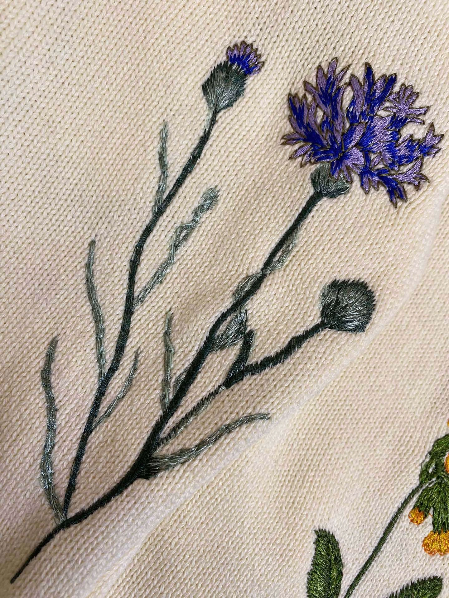 wg.luxury- 4ior embroidery wool item:D-F000K2628